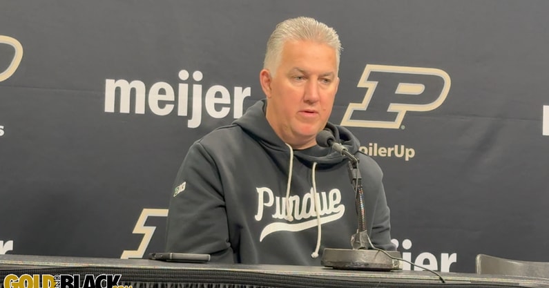 Purdue coach Matt Painter